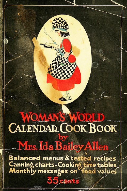 Cookbook cover